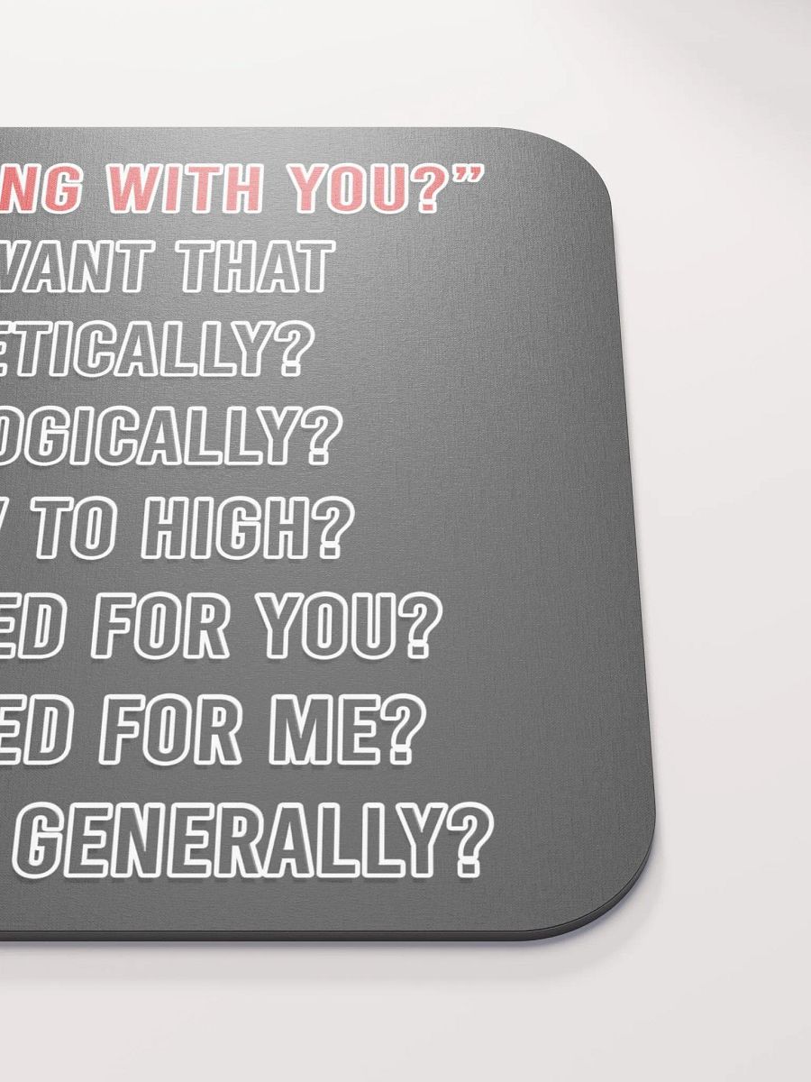 WTF Is Wrong Mouse Pad product image (5)