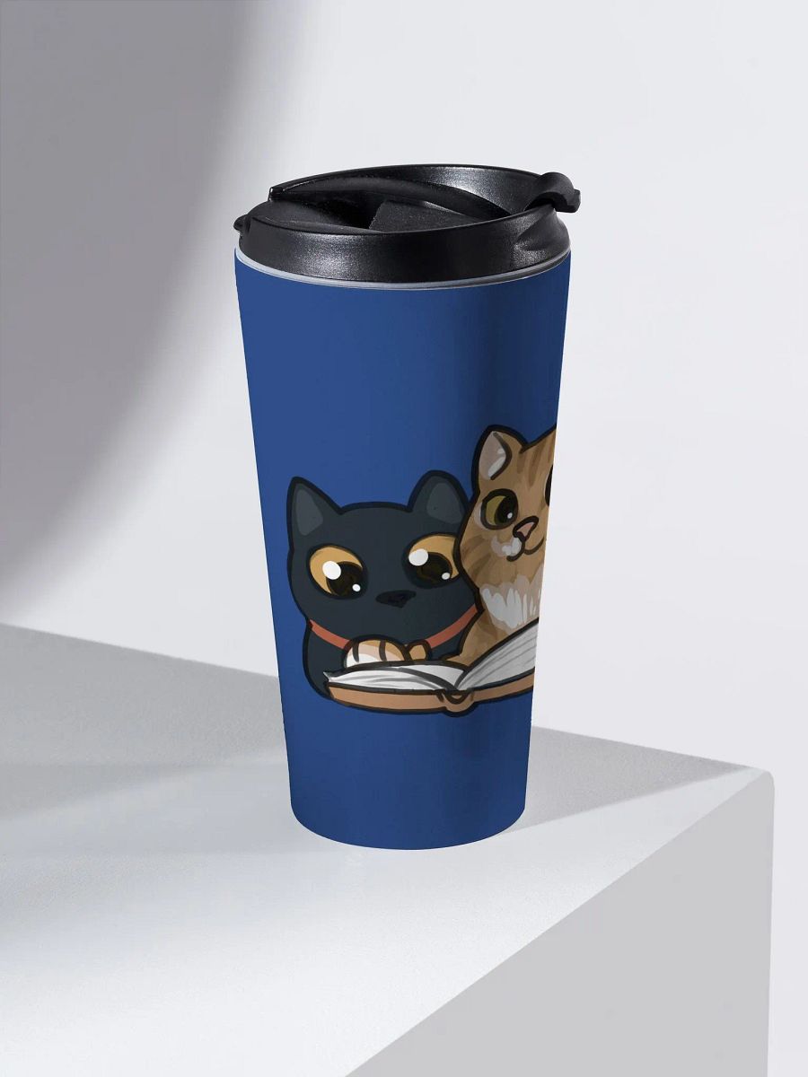Storytime Sips – The Tales of Straw Cat & Tao Stainless Steel Travel Mug product image (2)