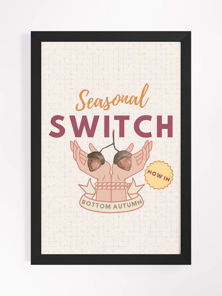 Framed Poster: Seasonal Switch Bottom Autumn product image (1)