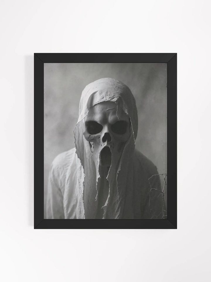 Ghostly Face Framed Print product image (1)
