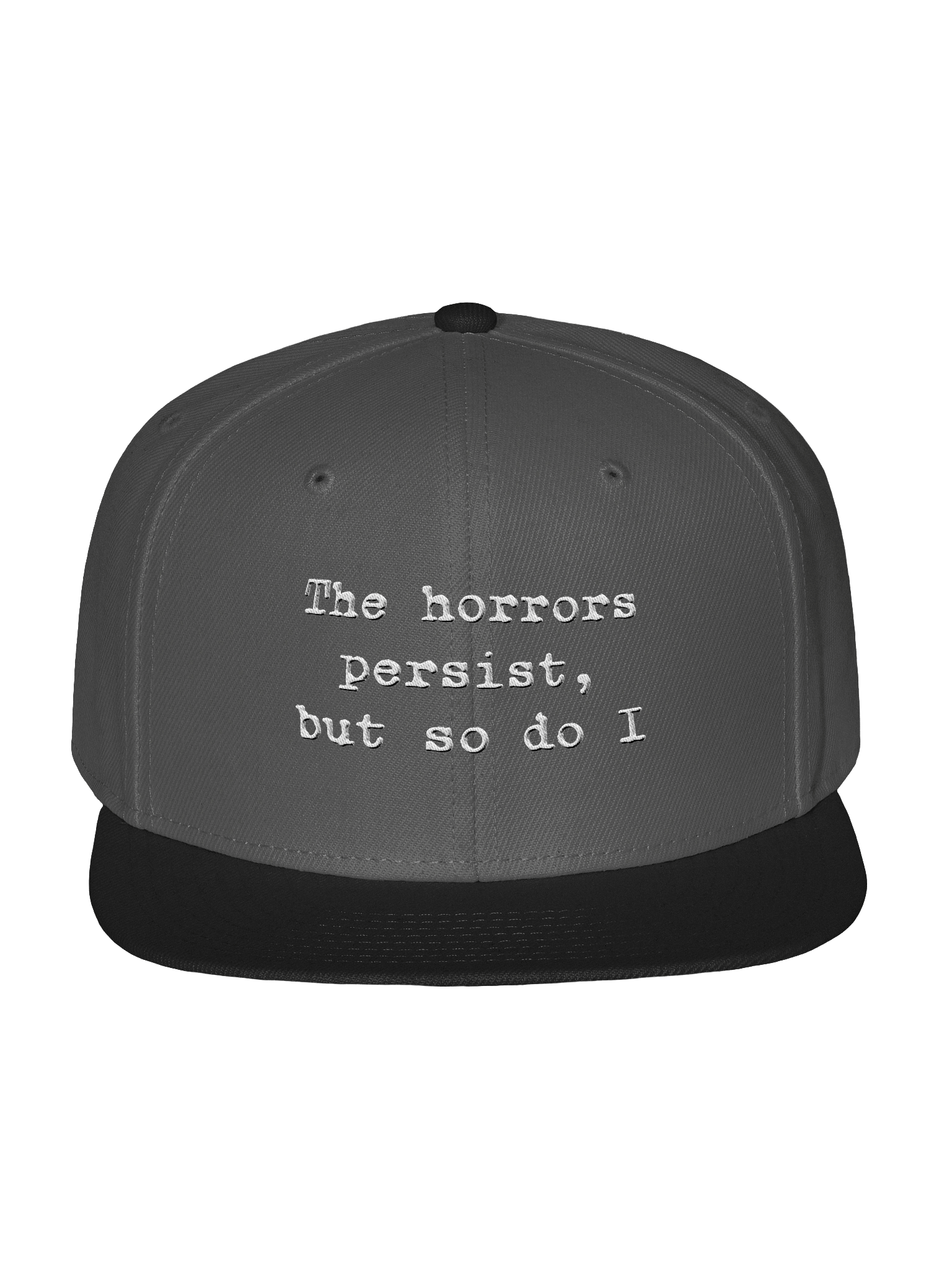 The Horrors Persist Snapback Cap product image (2)