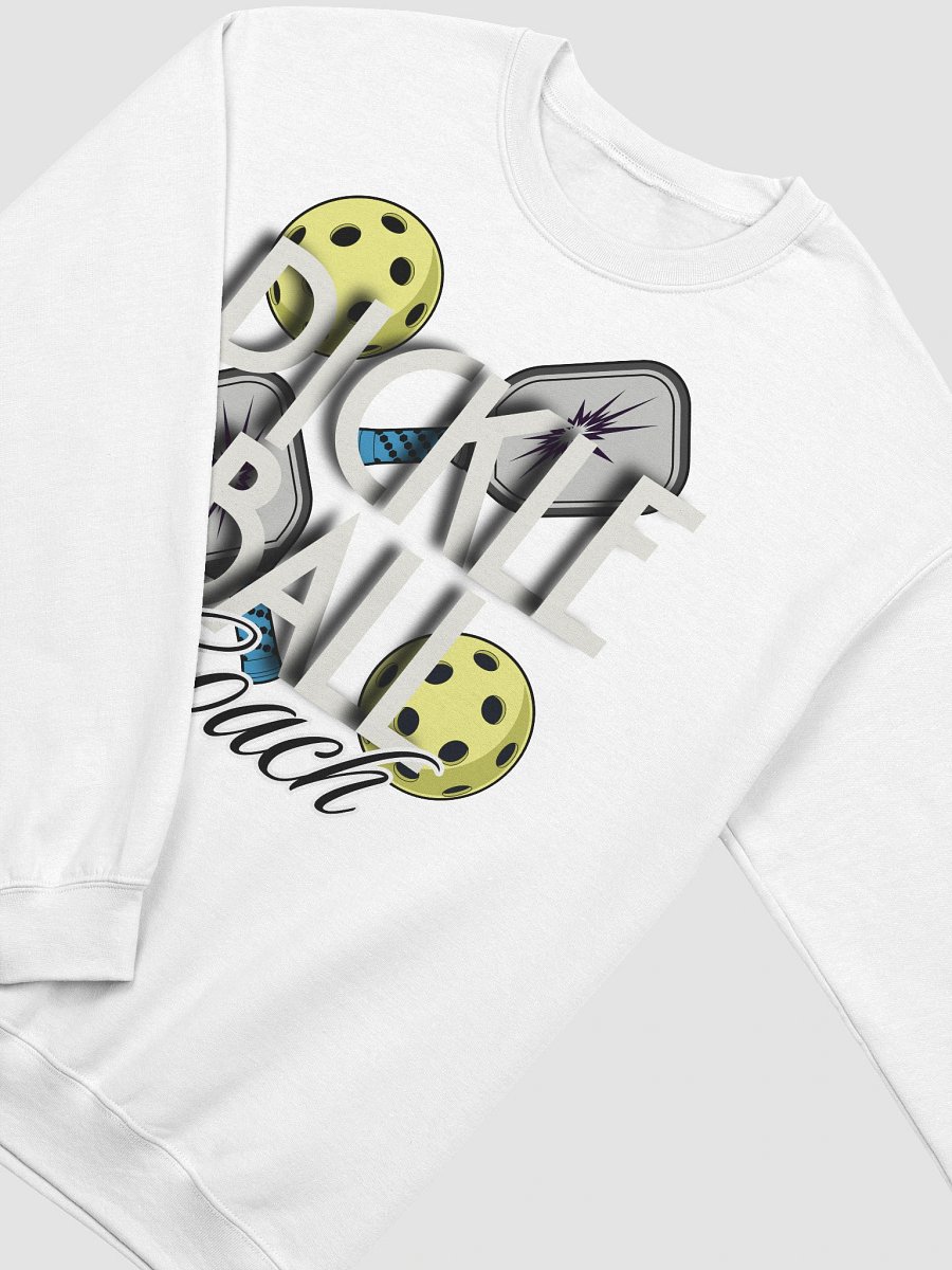 Pickleball Coach Reflective Crewneck Sweatshirt product image (24)