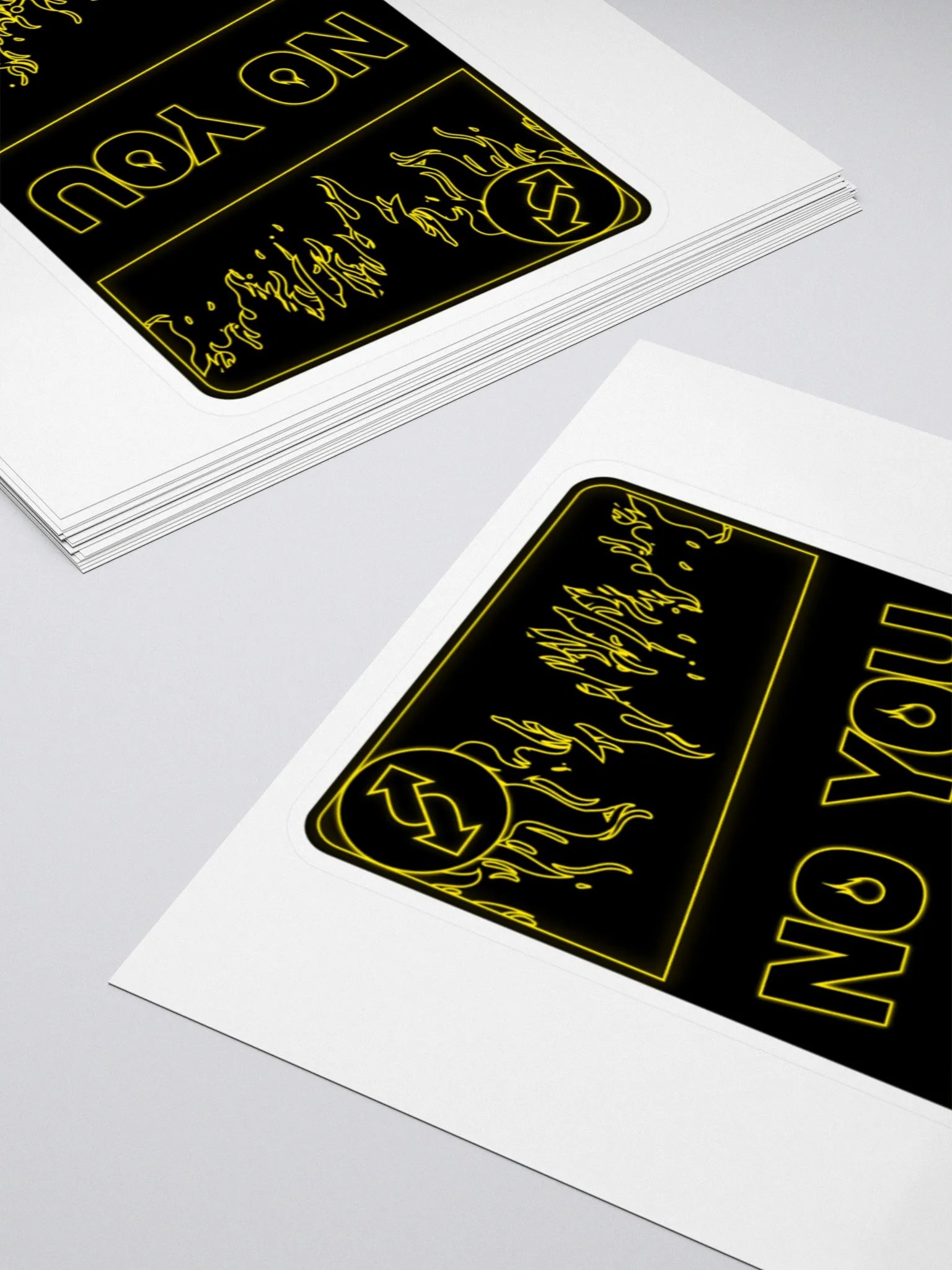 NO YOU Reverse Card product image (7)