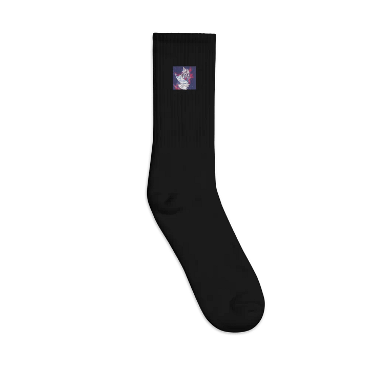 SOCCO bestickte Crew-Socken , get to my Printer level product image (2)