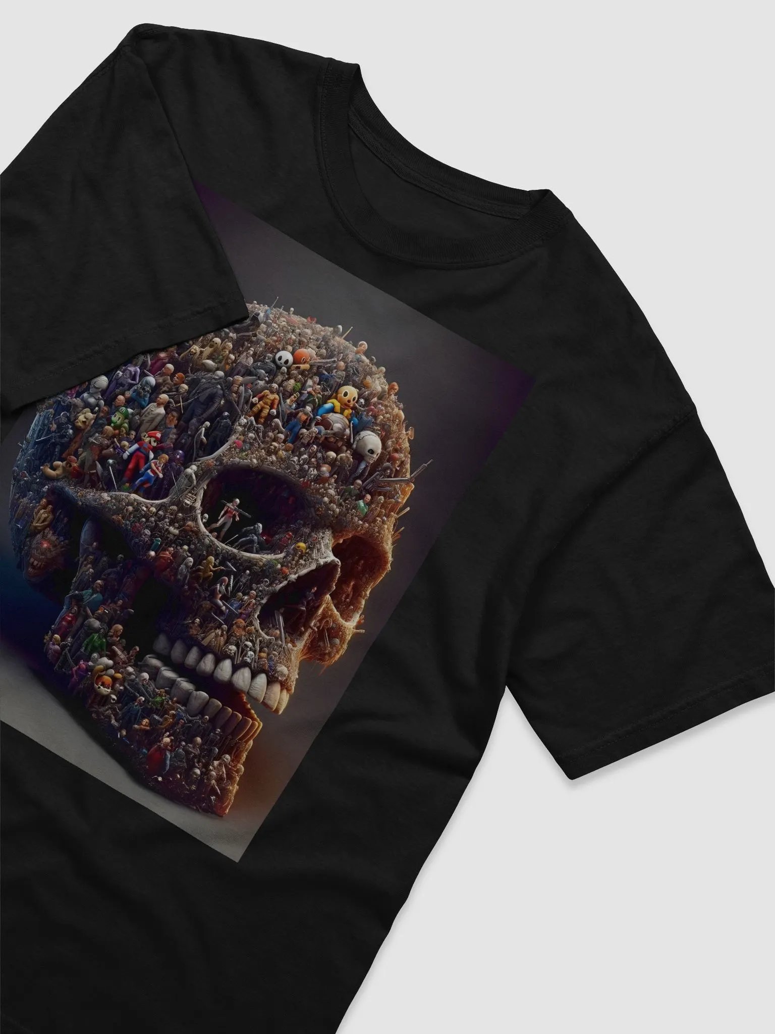Gamer Skull Assembly T-Shirt product image (3)