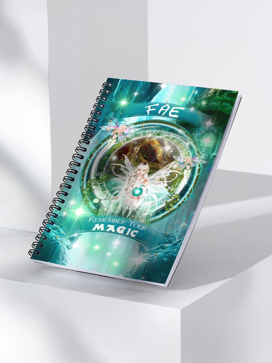 Faerie Remember Your Magic Spiral Notebook product image (6)
