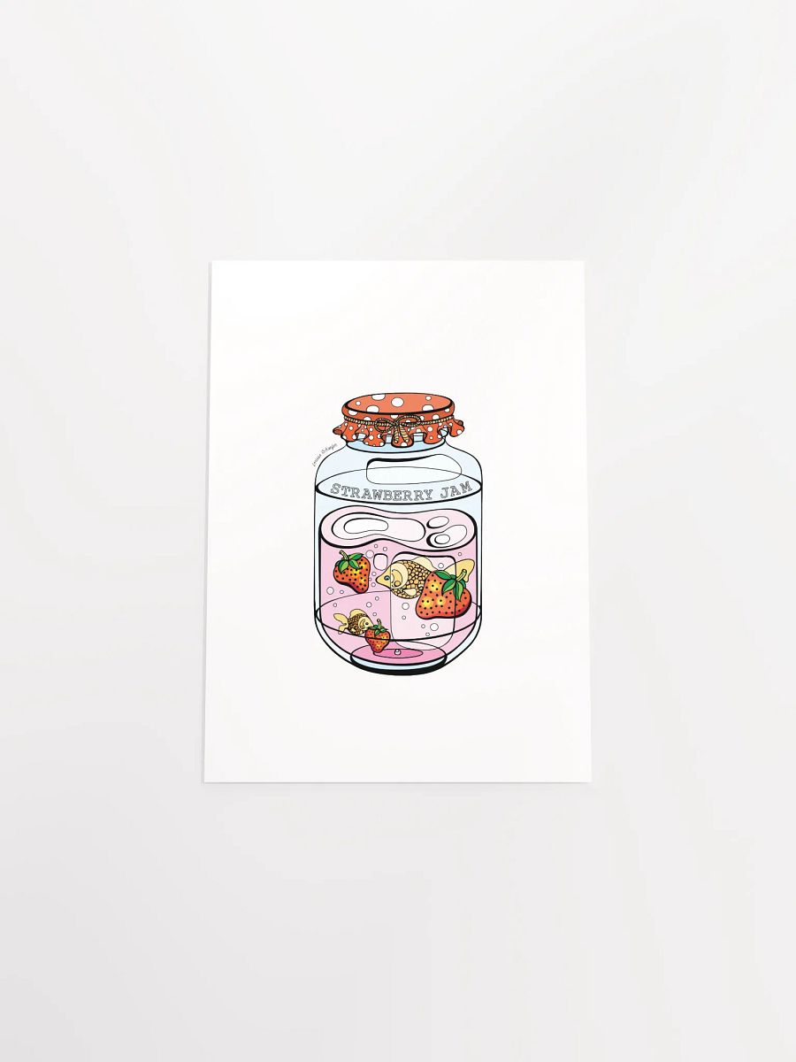 "Fantasy Strawberry Dream Jar" Print product image (19)