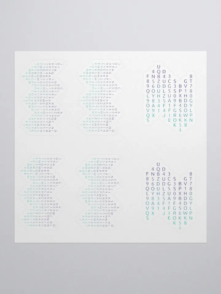 Ra1nfall Sticker Sheet product image (3)