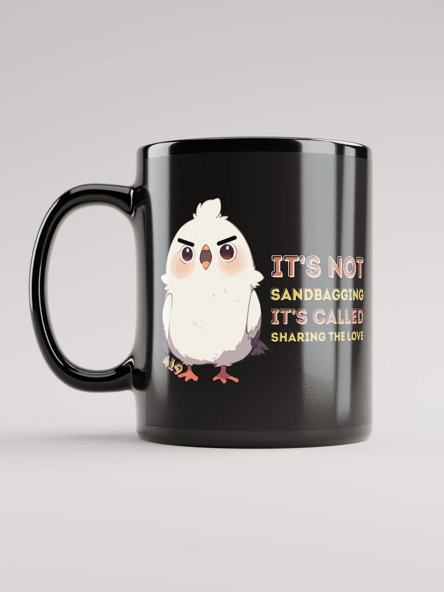 Sharing The Love Black Mug product image (12)