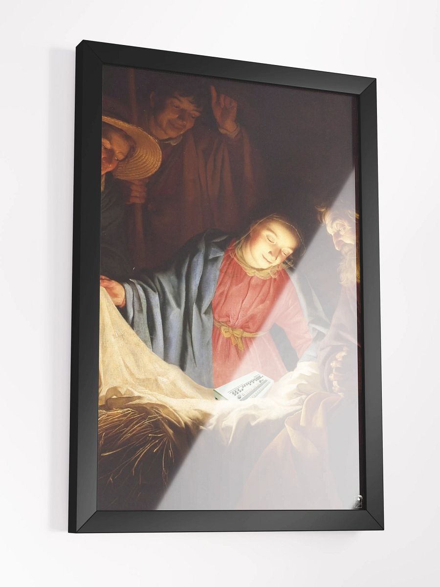 Adoration of the baby 909 by Frank Fonik , Techno EDM Framed High Quality Matte Poster product image (10)