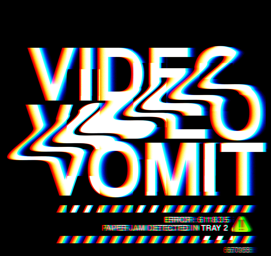 videovomit PAPERJAM zipper hoodie product image (18)