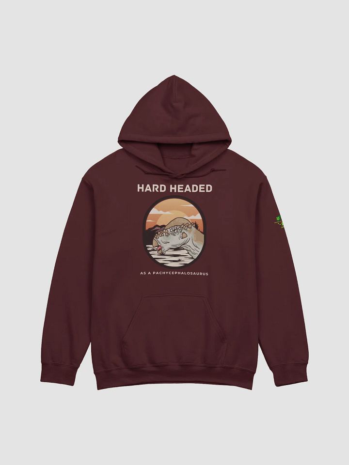 Hard Headed As A Pachycephalosaurus - Funny Dinosaur Hoodie product image (28)