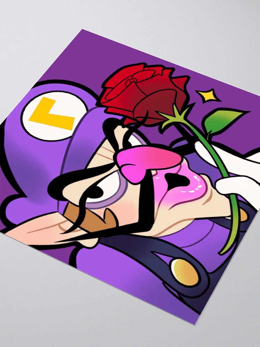 MARIOTHON WALUIGI STICKER product image (3)