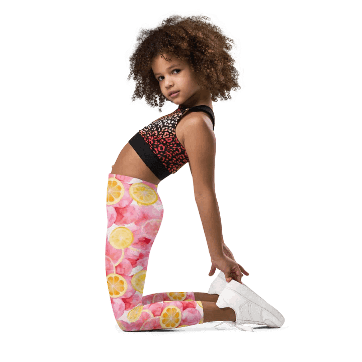 Spring 'Sweet Lemons' Leggings for Girls product image (2)