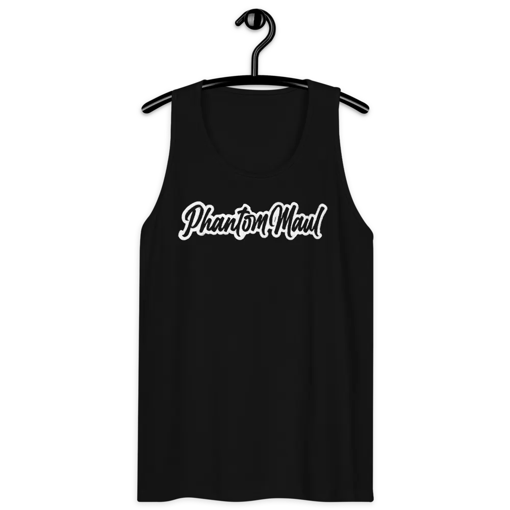 White 'PhantomMaul' Men's Tank Top product image (31)