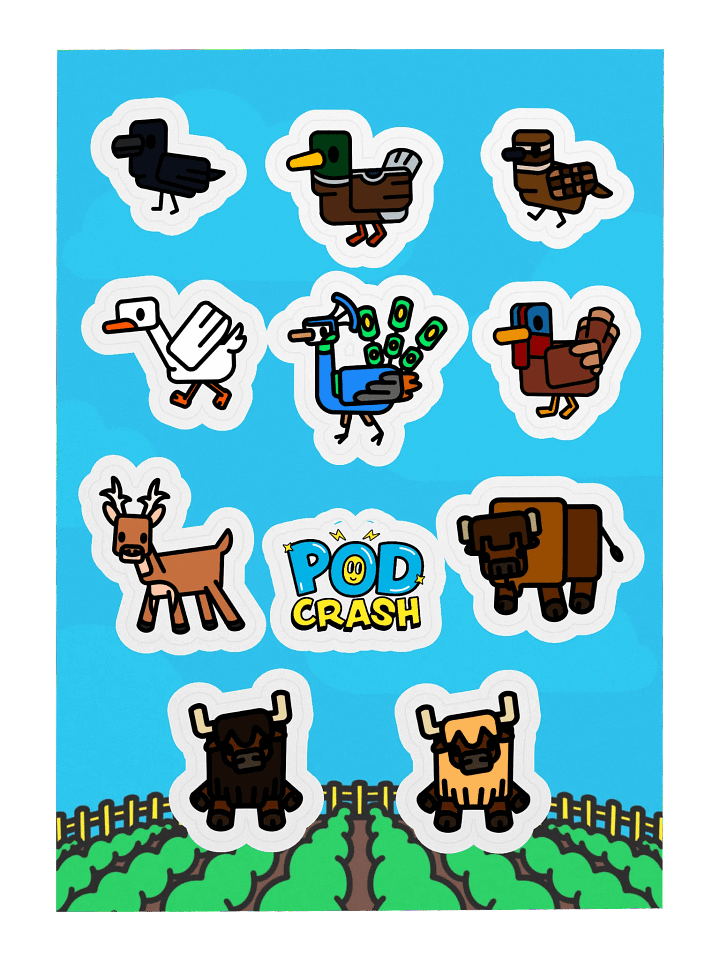 FARMING Stickers product image (1)