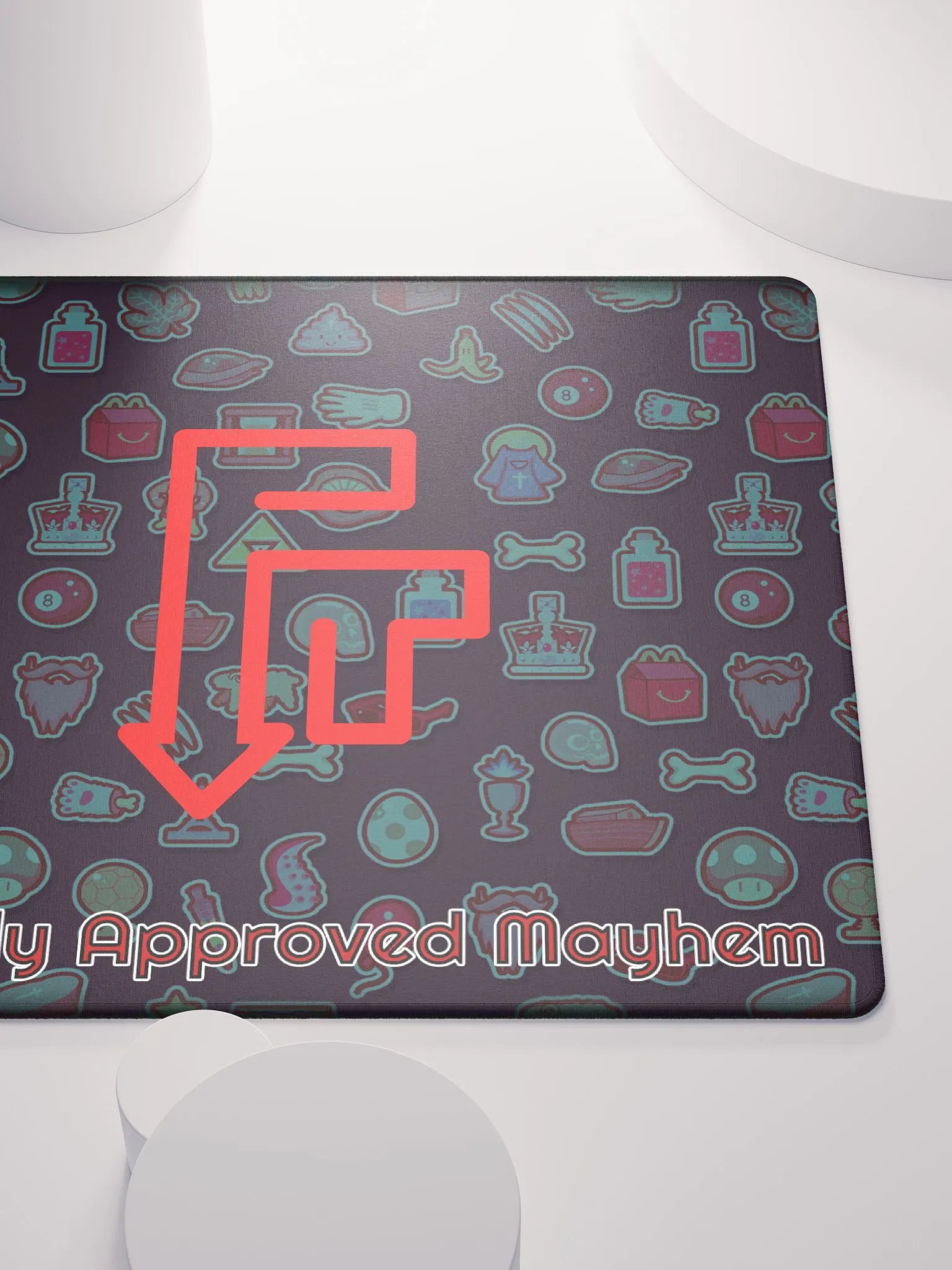 Legally approved mayhem Gaming Mouspad (18