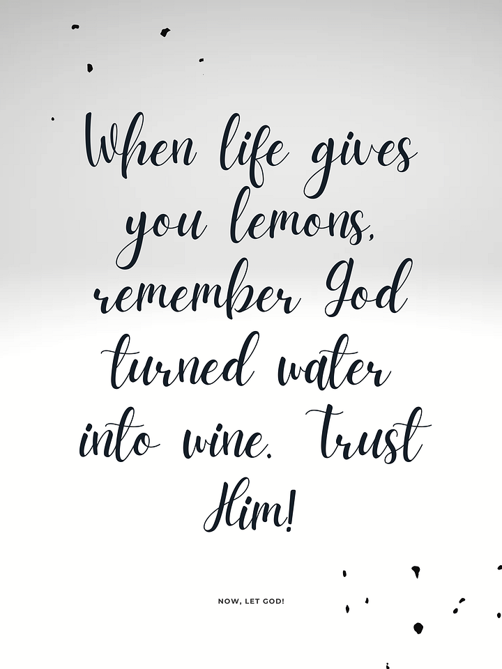 When life gives you lemons - Digital Print product image (1)