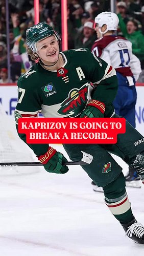 Kirill Kaprizov is on track to break a record...

🎙️FULL episode of 10K TV: linktr.ee/10ktv

#mnwild #minnesota #nhl