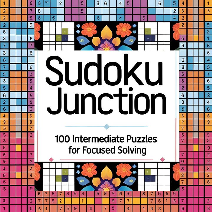 Sudoku Junction - 100 Intermediate Puzzles for Focused Solving product image (1)