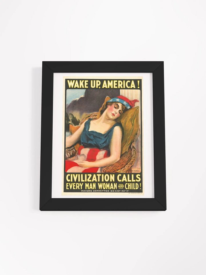 Wake up America Wallart product image (1)