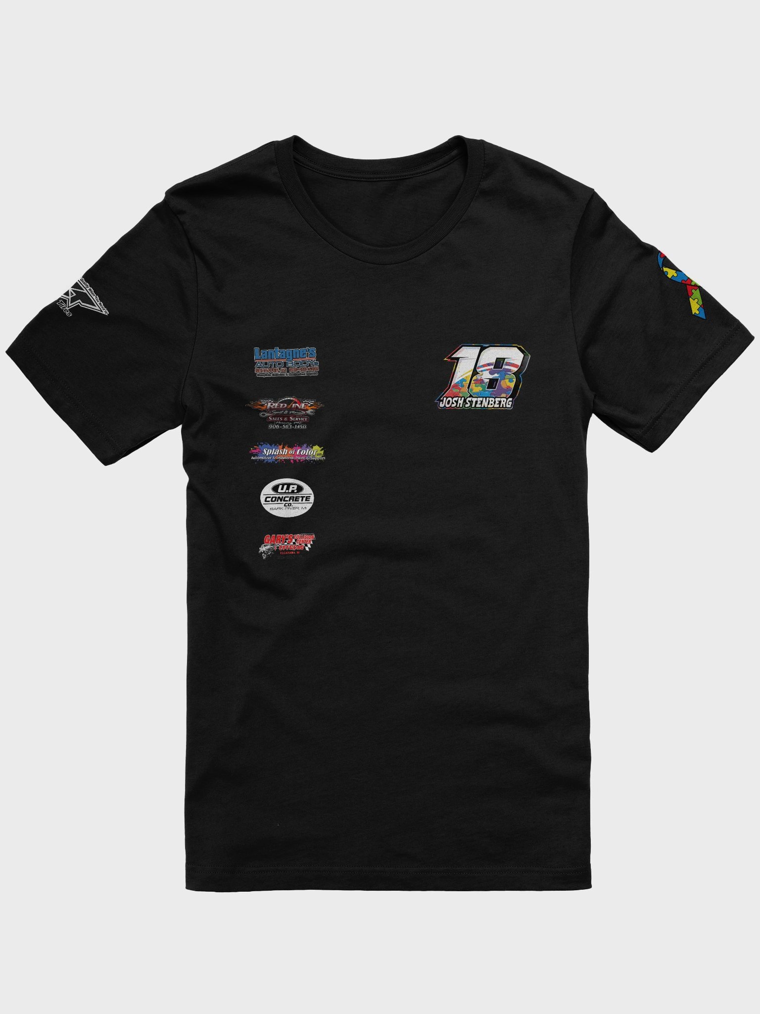 Autism Awarness #18 Racing T-Shirt product image (1)