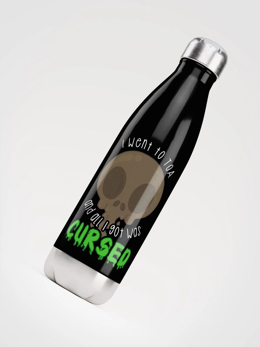 All I Got Was Cursed - Warrior - Water Bottle [Stainless Steel] product image (4)