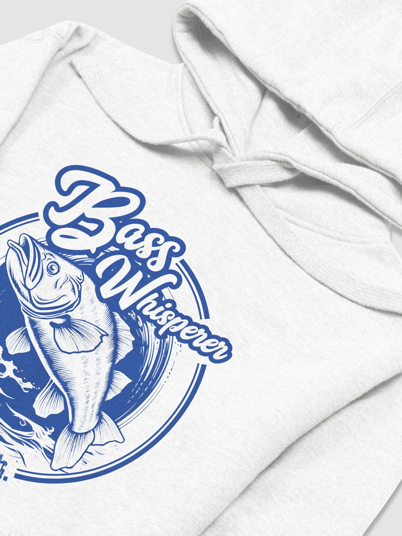 Bass Whisperer: I speak fluent fish Unisex Hoodie product image (3)