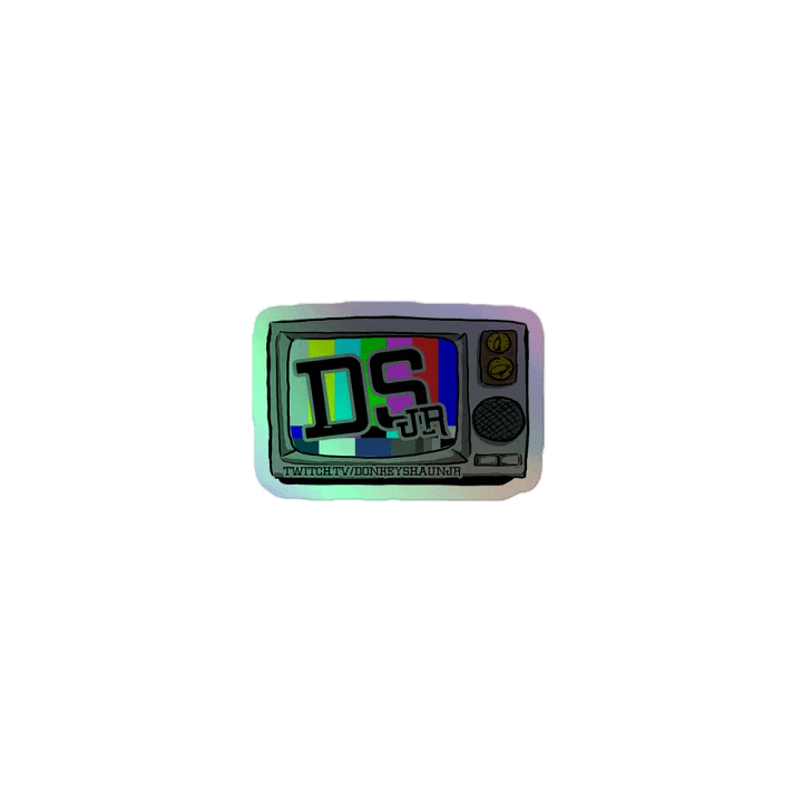DonkeyShaunJr Holographic Sticker product image (1)
