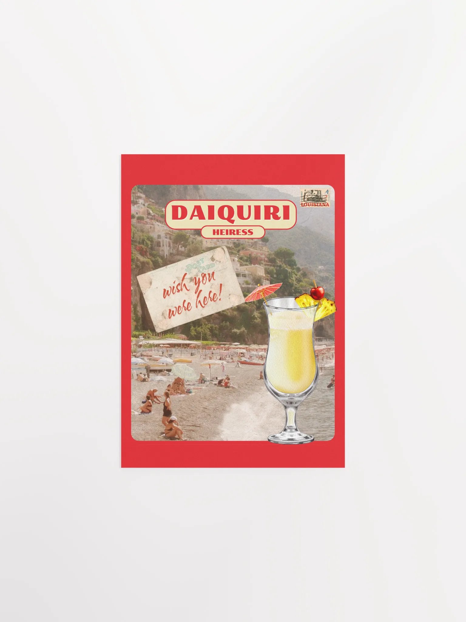 WISH YOU WERE HERE! DAIQUIRI PRINT product image (6)