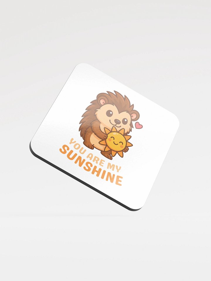 You are my sunshine coaster product image (1)