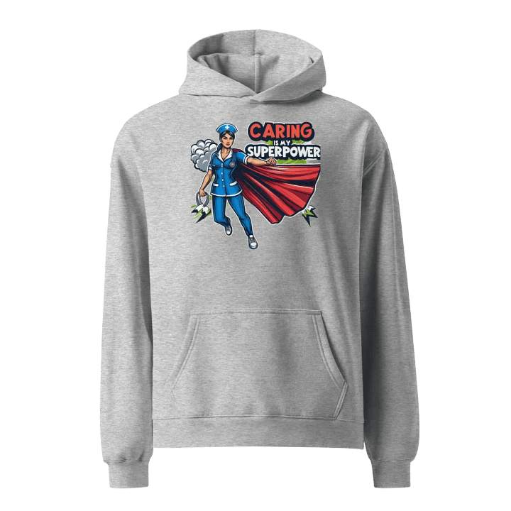Caring Superhero Nurse Hoodie product image (4)
