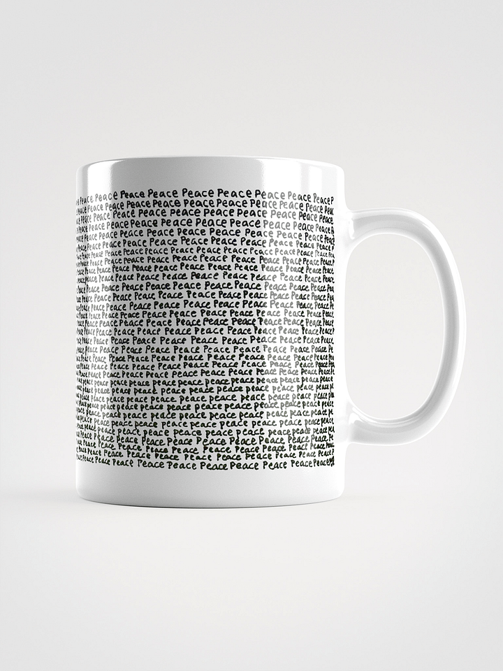 Peace 1 White Glossy Mug product image (1)