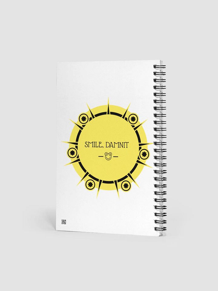 SMILE DAMNIT, Spiral Notebook product image (2)