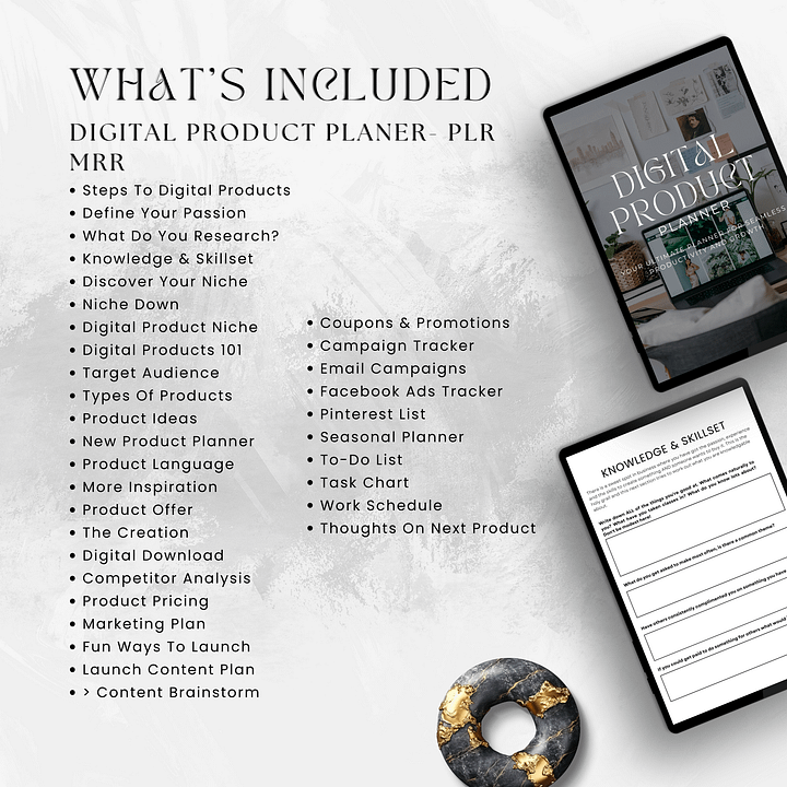 Digital Product Planner PLR product image (2)