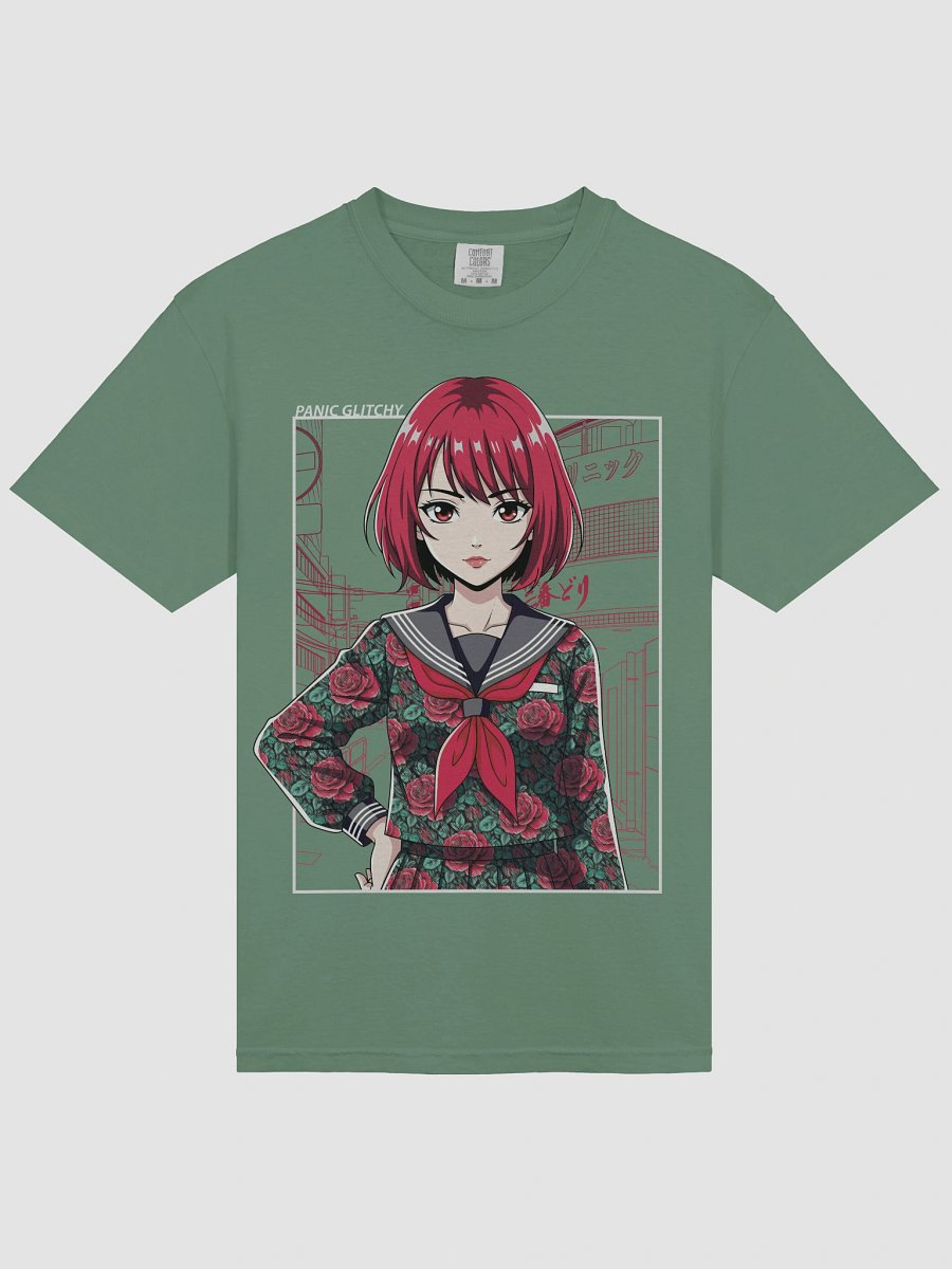 Patterned Seifuku Rose Garden Tee product image (33)