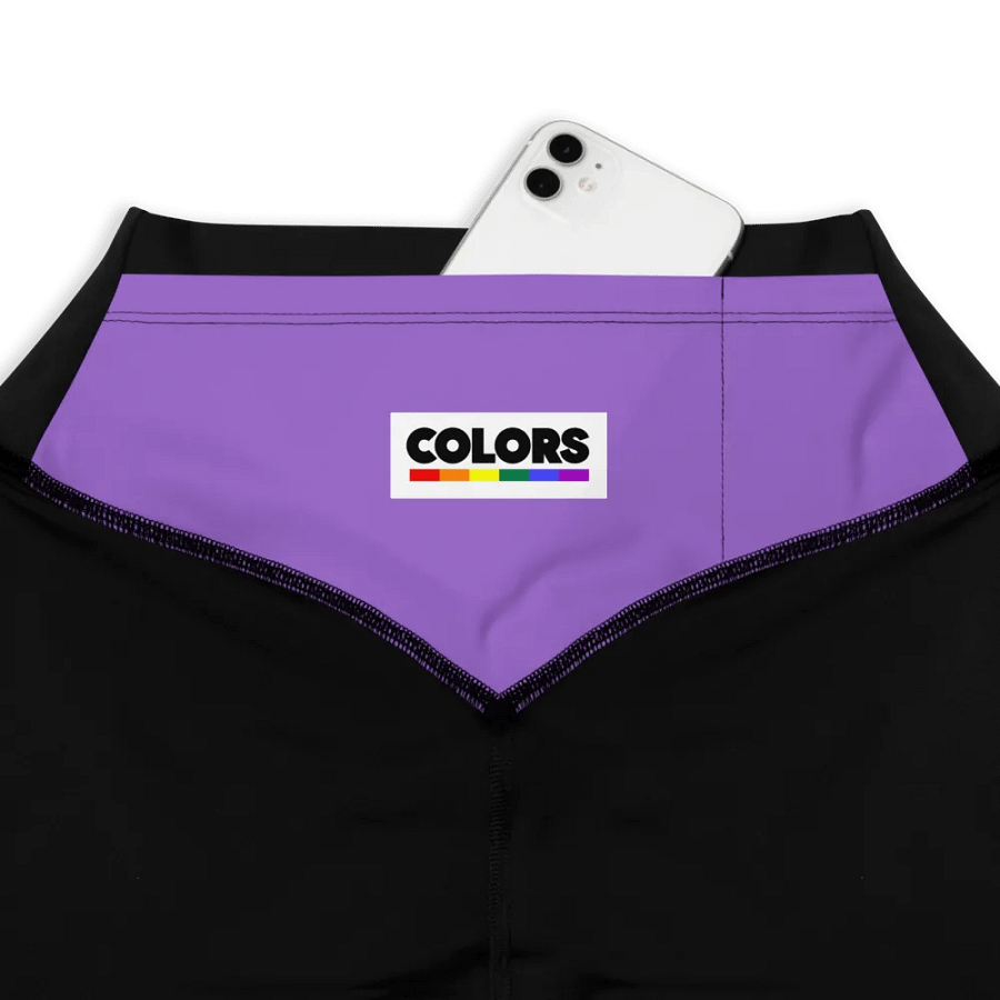 Plain Color Amethyst Sports Leggings product image (7)