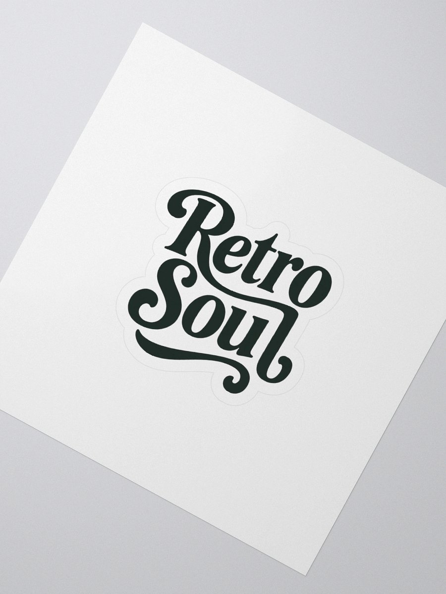 Retro Soul Kiss Cut Stickers product image (2)