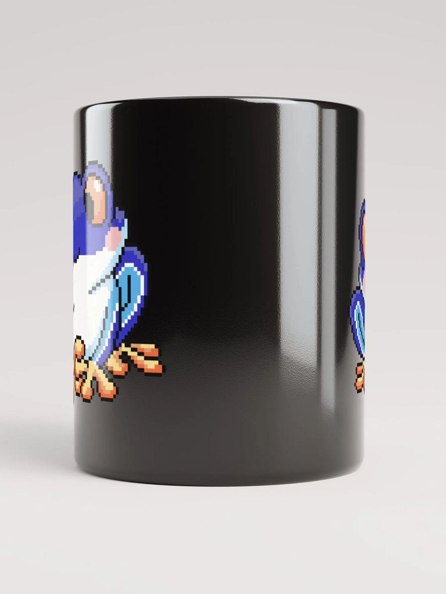 Dark Blue Rip the Frog Black Glossy Mug product image (3)