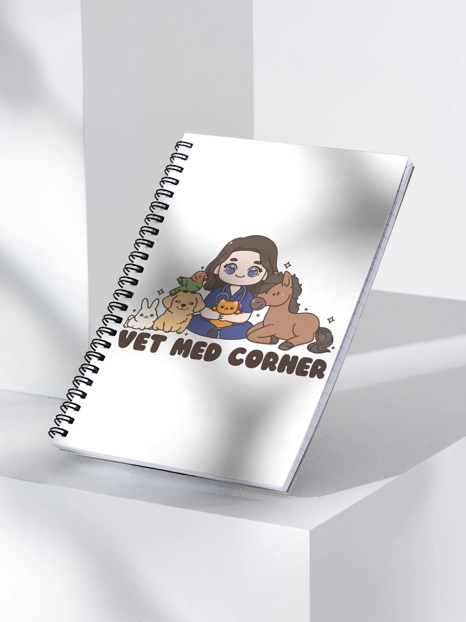 Vet Med Corner Notebook product image (3)