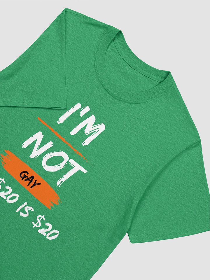 I'm Not Gay But $20 is $20 Unisex T-Shirt V20 product image (5)