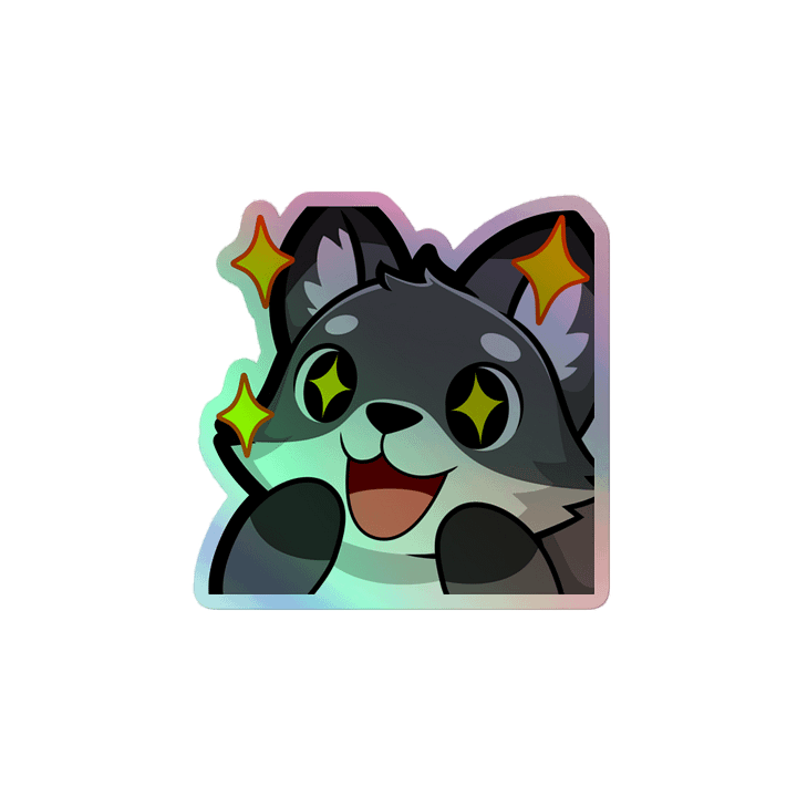 Wow Holo Sticker product image (2)