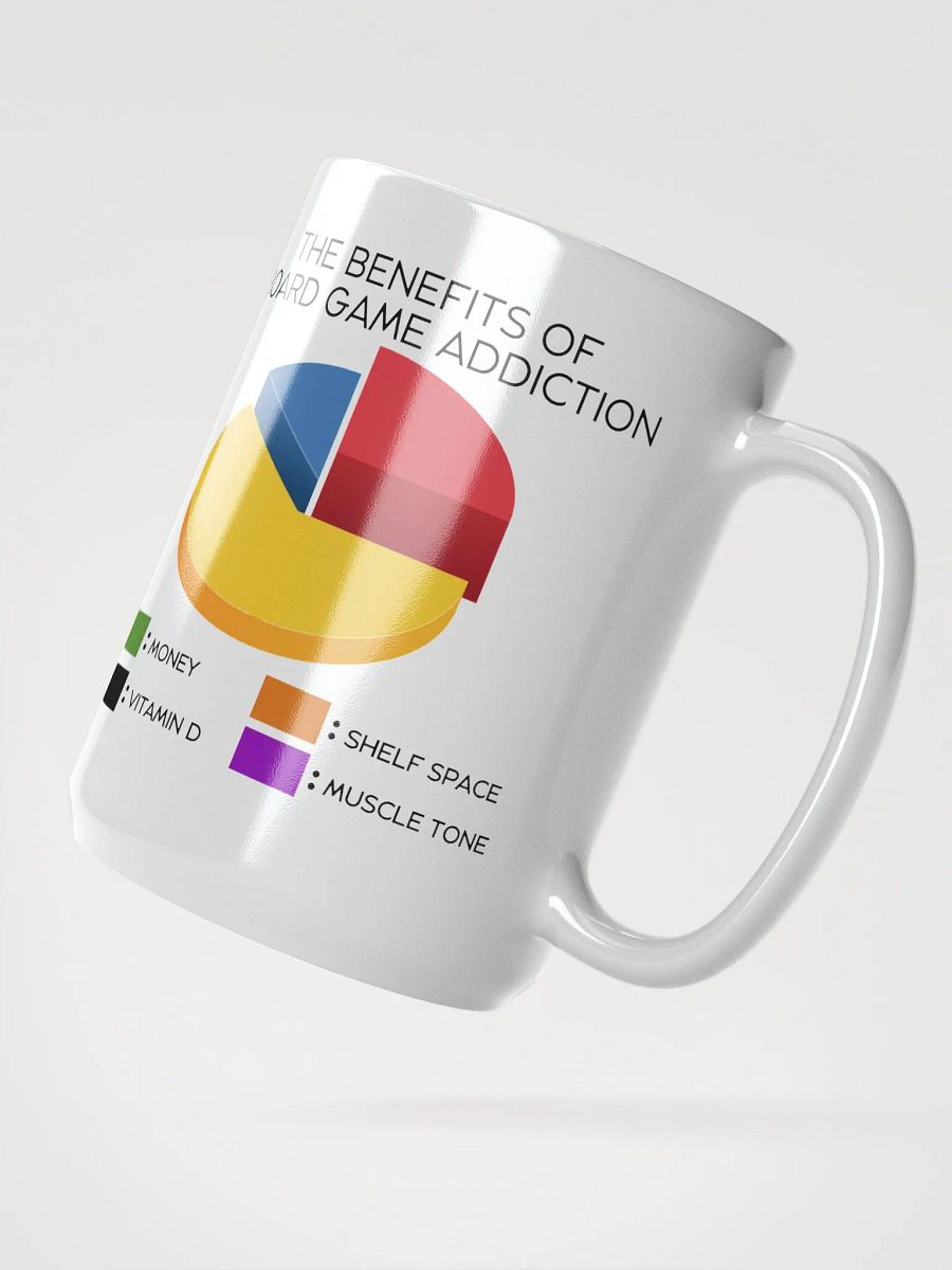 Rainbow Pie Chart Board Game Addiction Mug product image (4)