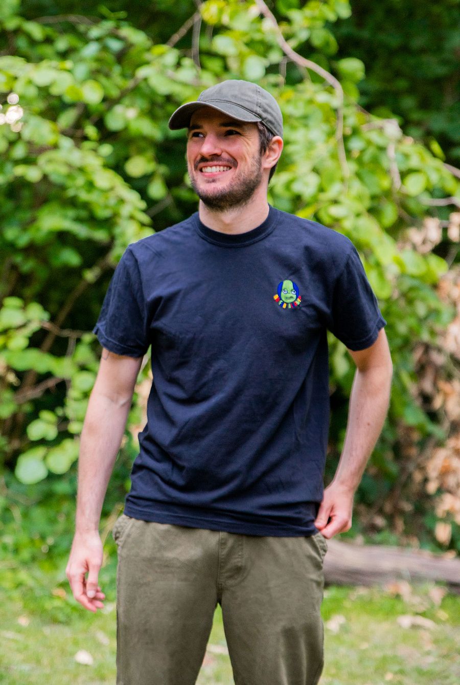 No Fun Allowed Embroided Tee product image (3)