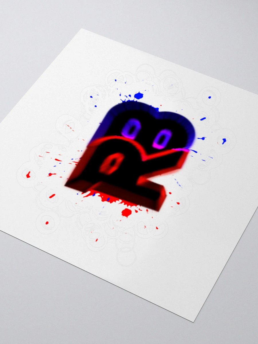 Red & Blue™ Logo Sticker product image (3)