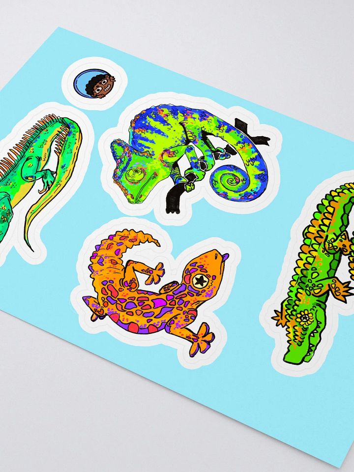 Reptiles! Sticker Sheet product image (2)