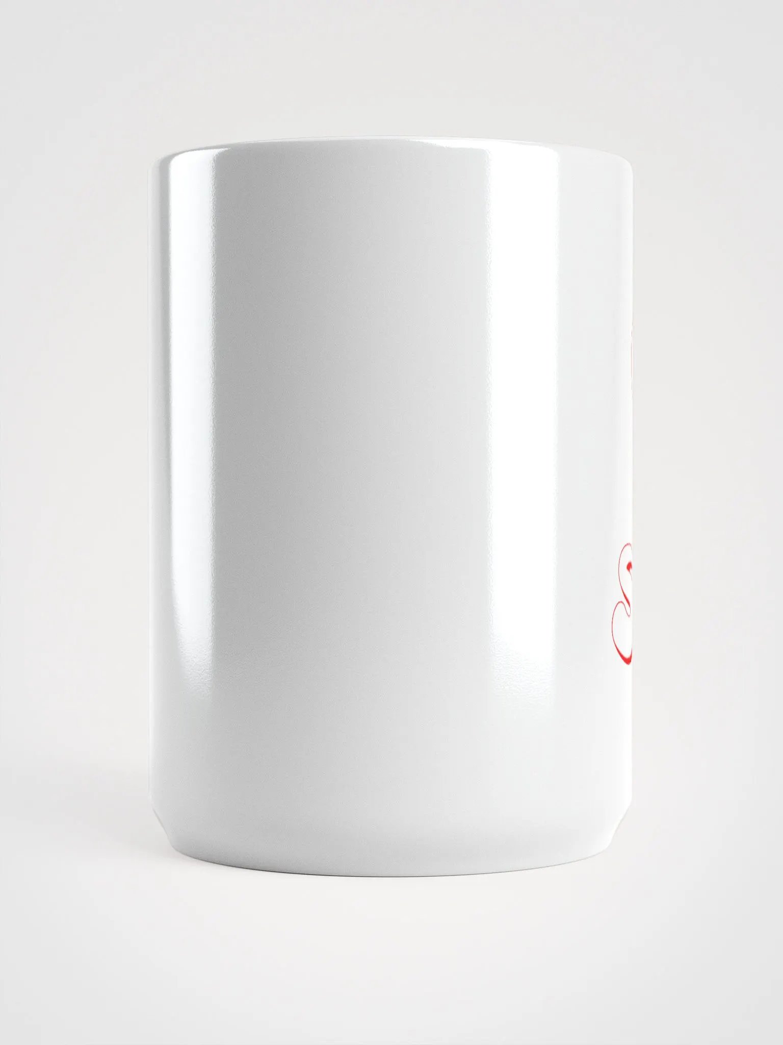 O.M.S Mug White - Red Highlight product image (5)