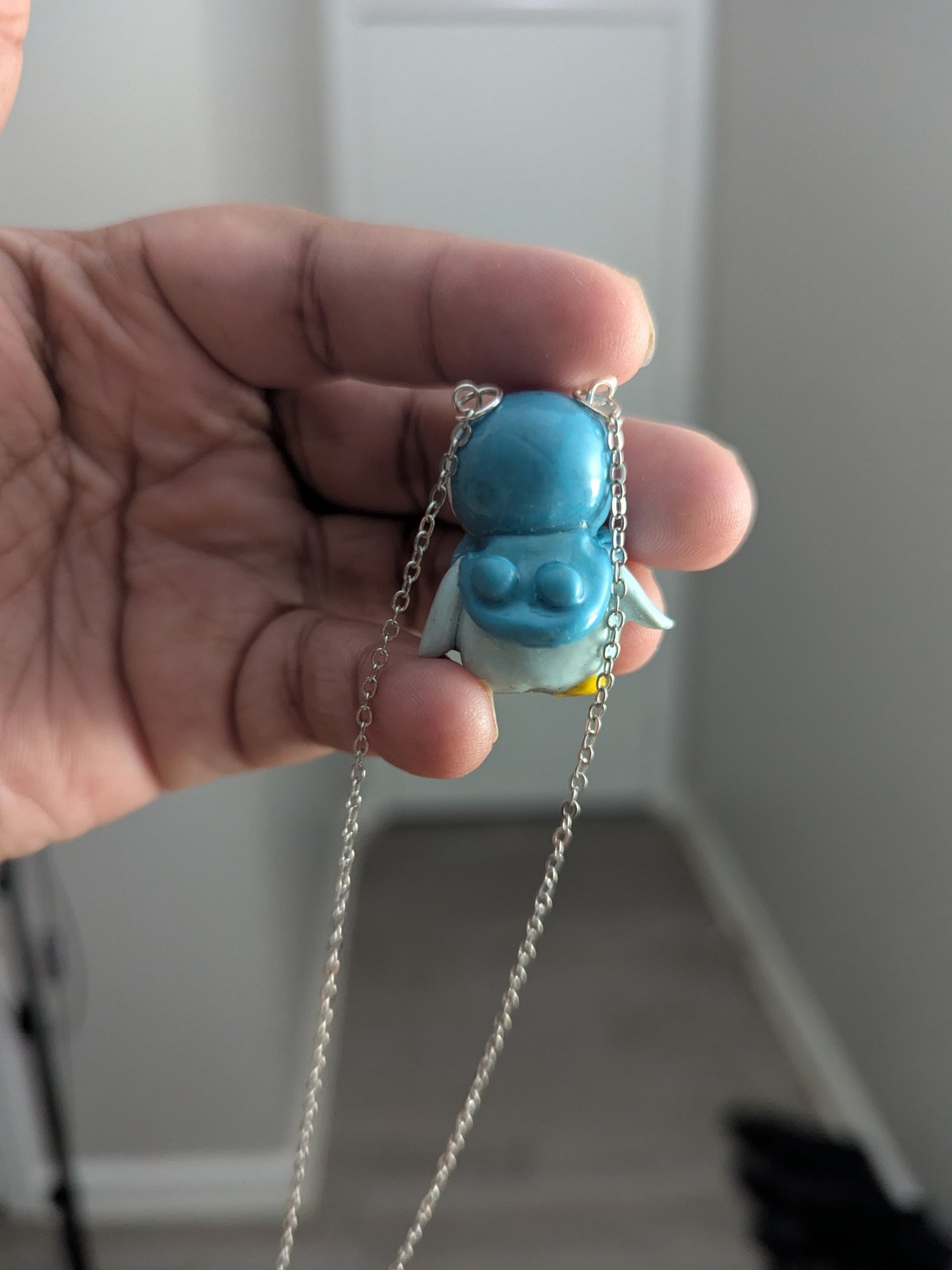 Handmade Pokemon Piplup Necklace product image (3)