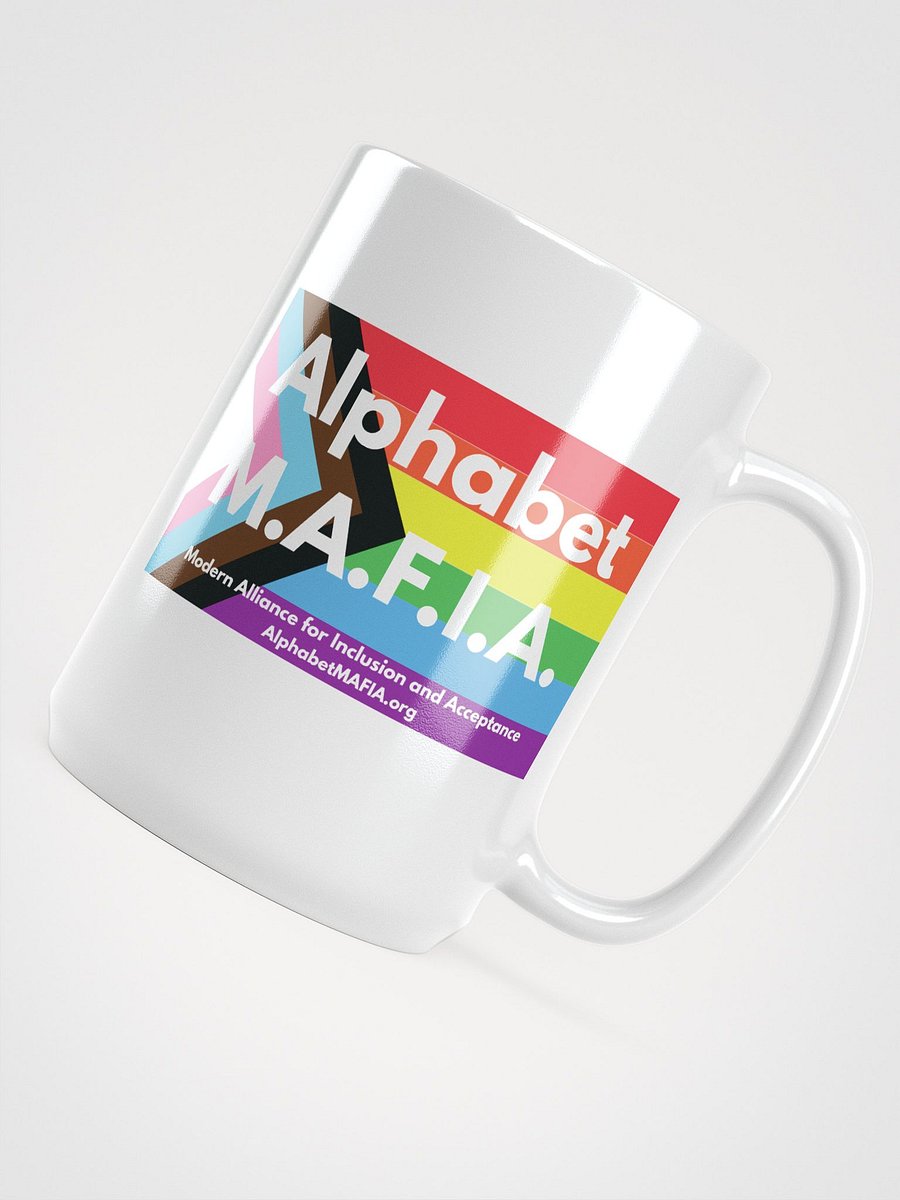 Alphabet M.A.F.I.A. Coffee Mug product image (4)