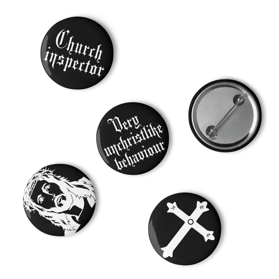 Very unchristlike Pin Set product image (4)
